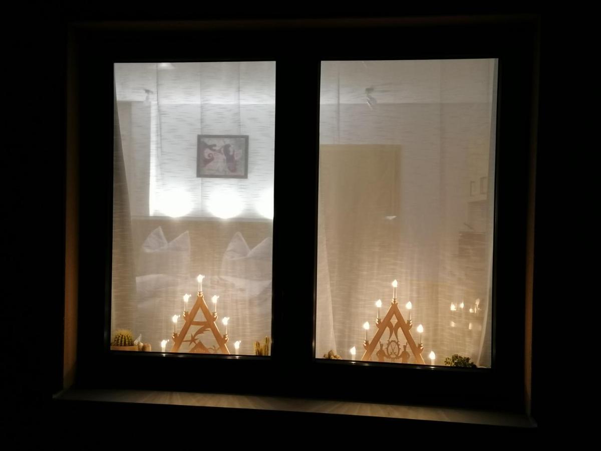 Ferienwohnung Oberpfannenstiel Bernsbach Dış mekan fotoğraf